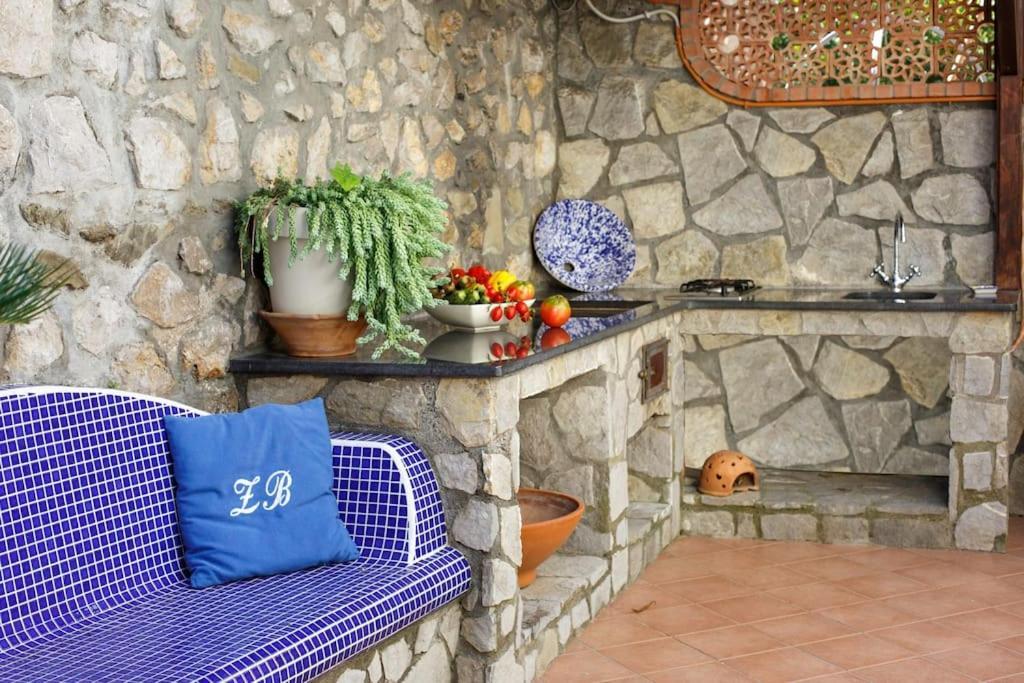 La zagara bianca Villa Massa Lubrense Bagian luar foto